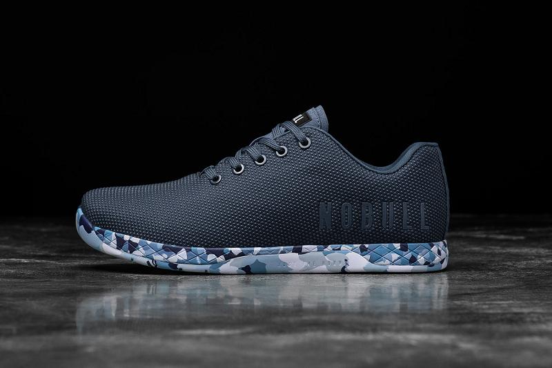 Nobull Wild Ocean Men's Trainers Navy | USA O1315K